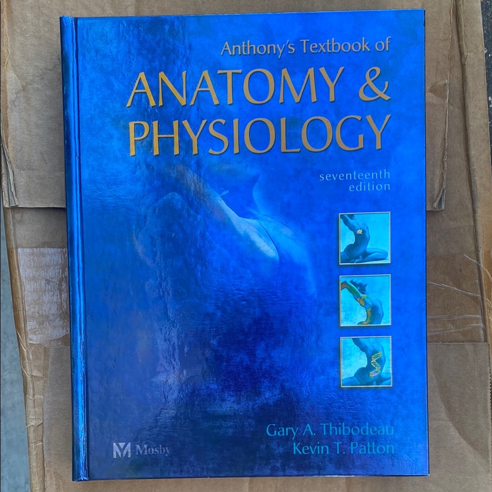 Anatomy & Physiology Textbook - Blue